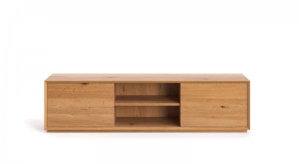 Lowboard / TV- Board Esche massiv 180x45x43cm - Frontansicht