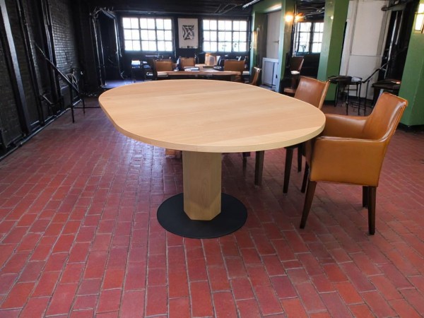 Tisch rund buche ausziehbar um 50cm - 140cm Durschmesser