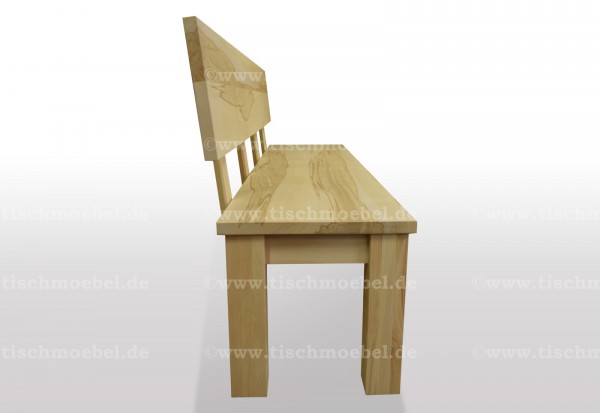 sitzbank kernbuche massiv beine eingerueckt