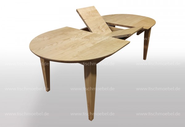 ovaler Ausziehtisch 210x100 Kirsche europäisch