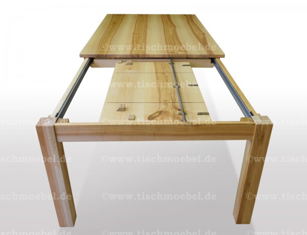 Ausziehtisch esche 120 x 80 cm min