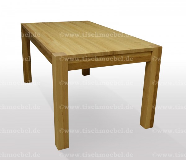Tisch erle beine durchgestossen 160 x 80 cm min