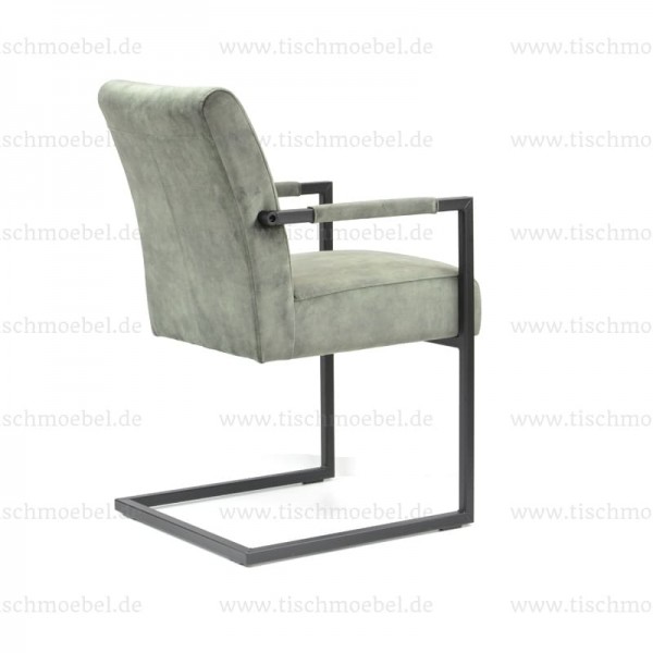 Freischwinger Superior - industrial Look - Loft Style - Rückansicht