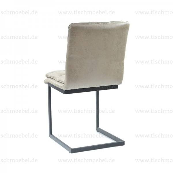 Freischwinger Oregon - industrial Look - Loft Style - Rückansicht