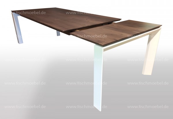 Tisch nach Maß Nussbaum 250x100cm ausziehbar