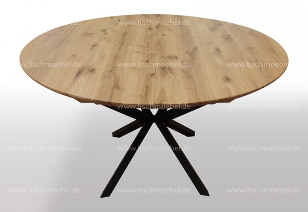 runder Esstisch auf Spider II Tiscchgestell 100cm