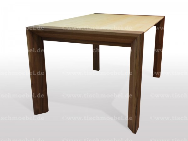 Esszimmertisch Ahorn Nussbaum min