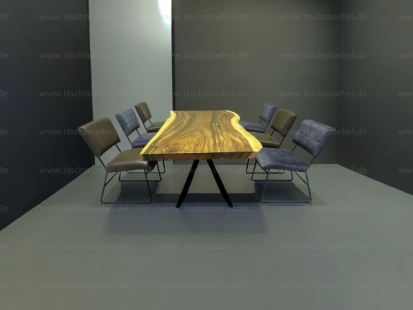 Baumstamm Platte Suarholz 220 x 117 x 96 x 8 cm
