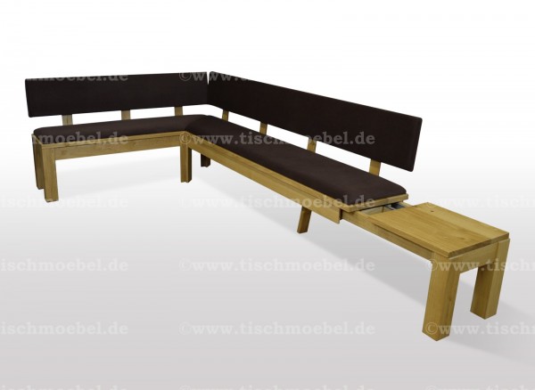 Eckbank nach mass eiche min