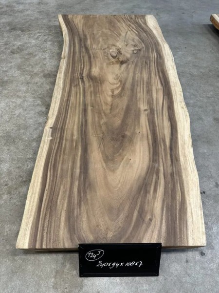 Baumstamm Tischplatte 240x94x108x7cm
