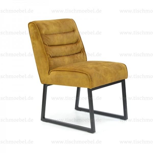 Stuhl Indiana - Freischwinger - industrail Look - Loft Style - Frontansicht