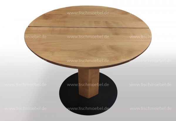 Esszimmertisch rund Kirsche amerikanisch ausziehbar Durchmesser 110cm