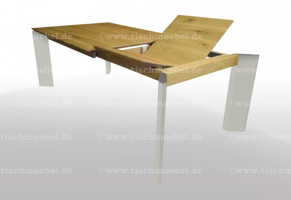 Esszimmertisch Eiche modernes design 140x110cm massiv und ausziehbar p