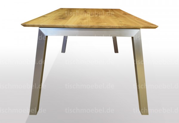 Esstisch Wildeiche massiv ausziehbar 160x90x76cm
