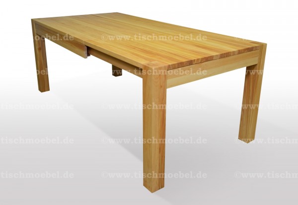esstisch erle massiv ausziehbar 120