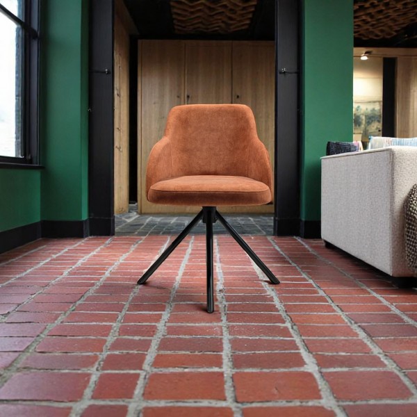 Moderner Leder Drehstuhl - Linea Alana II