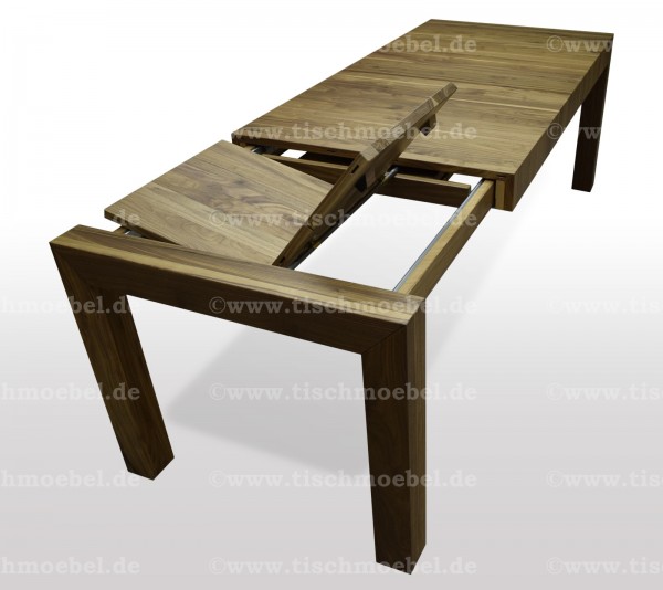 Ausziehtisch aus Walnuss