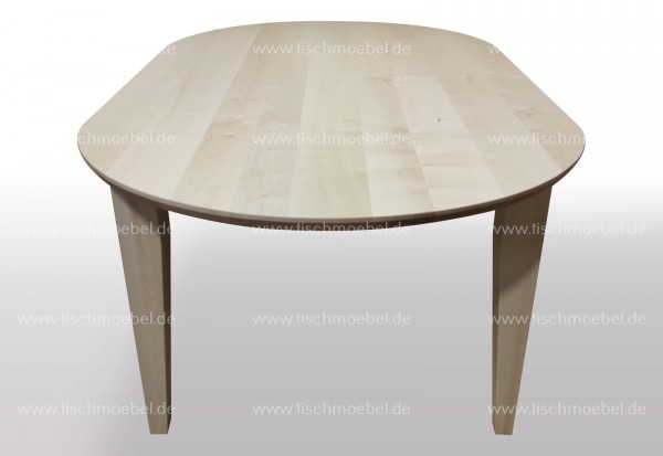 Tisch Erle oval 120x80cm