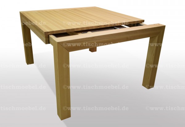 Esstisch esche cube ausziehbar massiv