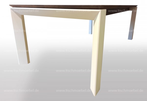 Holztisch Nussbaum 250x100cm ausziehbar