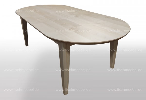 Küchentisch Erle oval 190x90cm