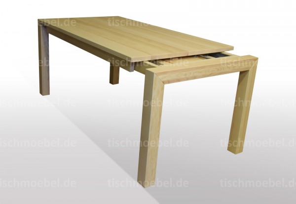 Esstisch Ahorn massiv ausziehbar cube tischmoebel.de