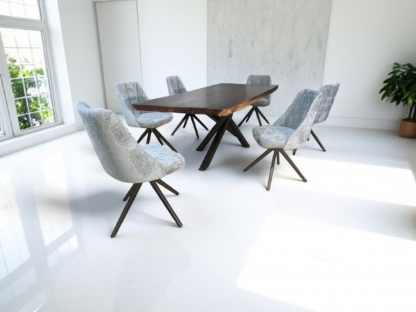 Moderner konfigurierbarer Drehstuhl - Linea Alana VI