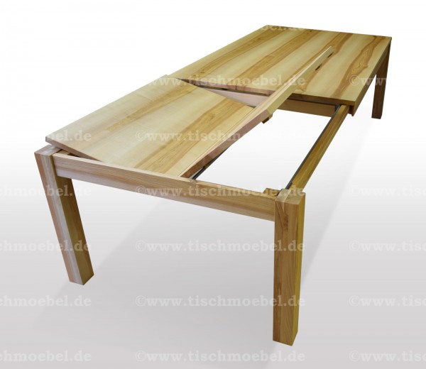 Tisch Esche ausziehbar 180 x 110 cm min
