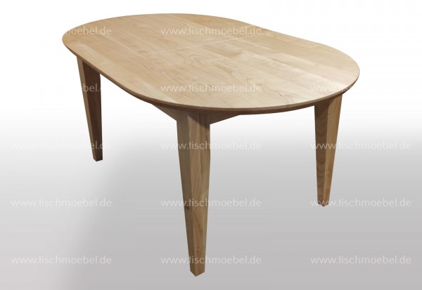 Holztisch oval Kirsche europäisch 210x100