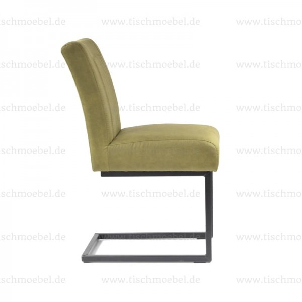 Freischwinger Texas - industrial Look - Loft Style - Seitenansicht