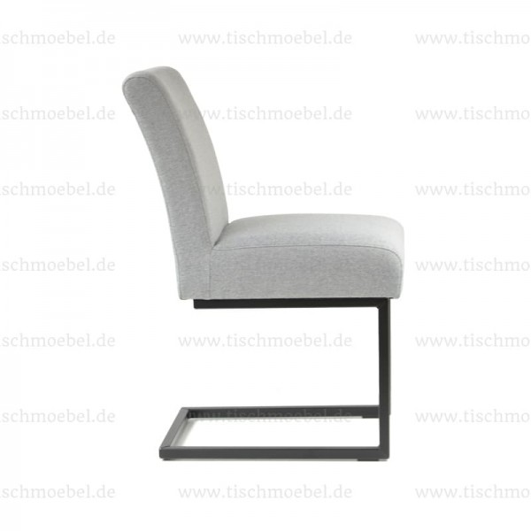 Stuhl Michigan - Freischwinger - industrail Look - Loft Style - Seitenansicht