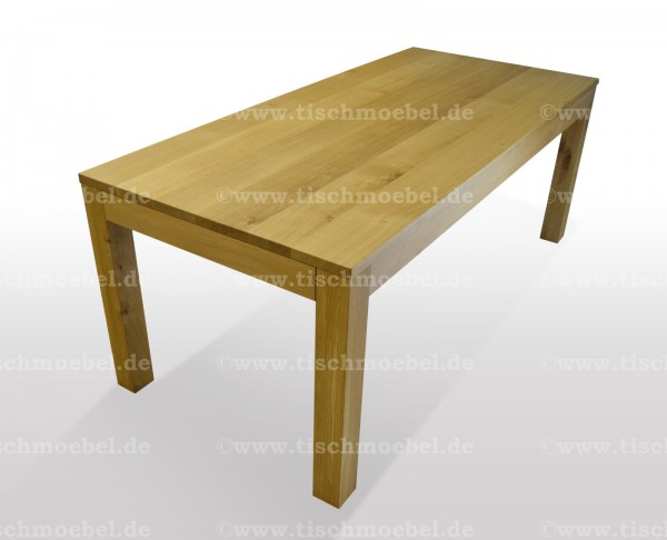 Ausziehtisch aus eiche 200 x 110 cm min