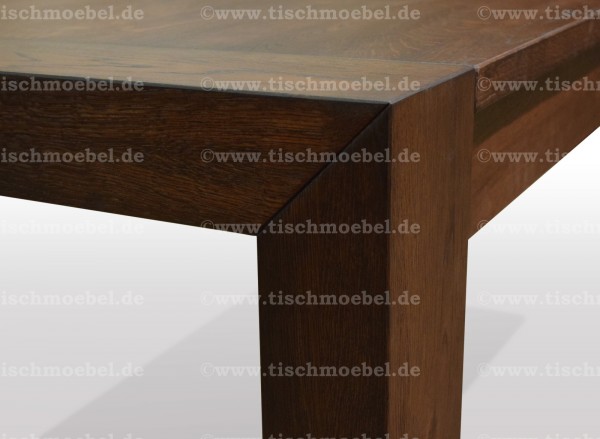 Esstisch nach maß cube eiche ausziehbar 200 x 120 cm