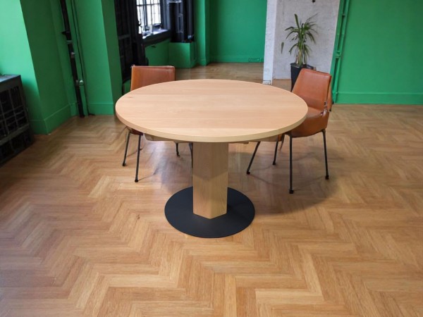 runder Küchentisch buche ausziehbar um 50cm - 140cm Durschmesser