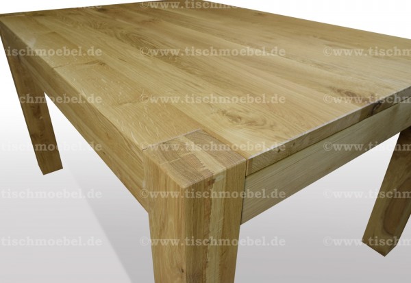 Tisch wildeiche nach mass min