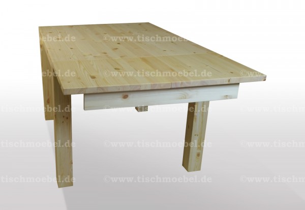 ausziehtisch kiefer massiv