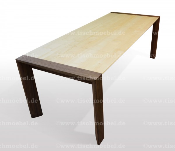 Designer tisch Ahorn ausziehbar 160 x 80 min