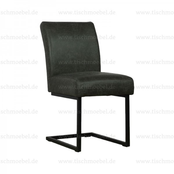 Stuhl Michigan - Freischwinger - industrail Look - Loft Style - Frontansicht