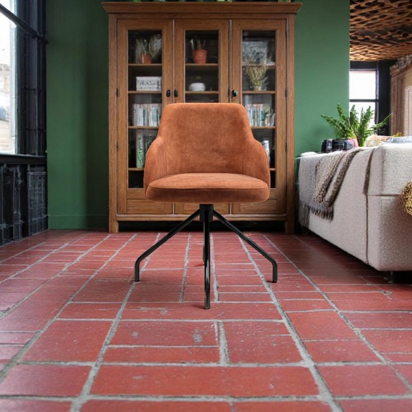 Moderner Leder Drehstuhl - Linea Alana II