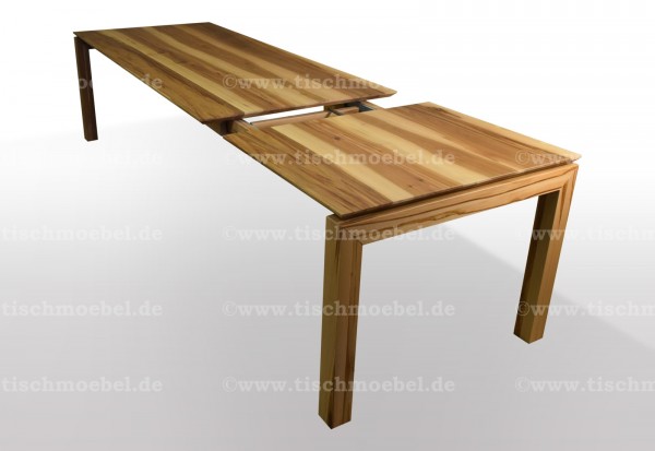 Ausziehtisch Amberbaum massiv