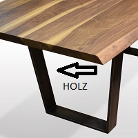V-kufe-Holz