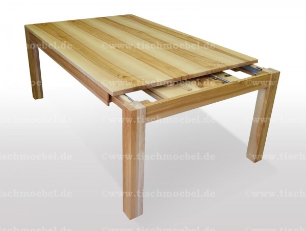 Tisch ausziehbar aus esche massiv min