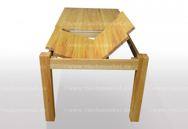 ausziehtisch erle massiv 120 x 80