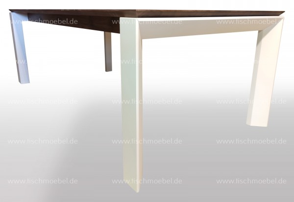 Küchentisch Nussbaum 250x100cm ausziehbar