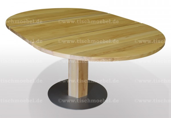esstisch rund kernbuche massiv ausziehbar
