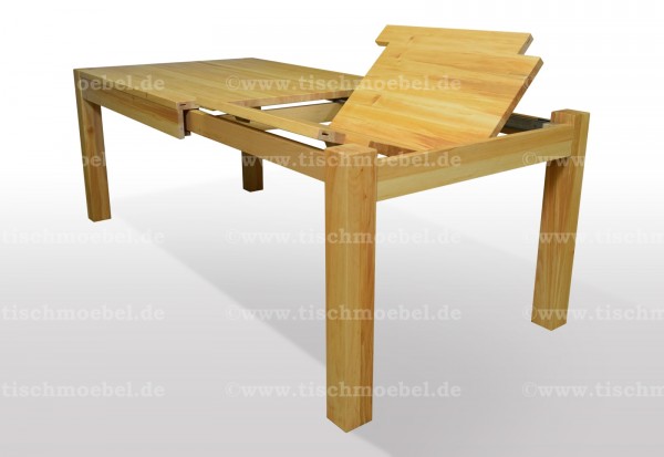 kuechentisch erle ausziehbar 120