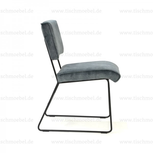 Stuhl Missouri - industrail Look - Loft Style - Seitenansicht