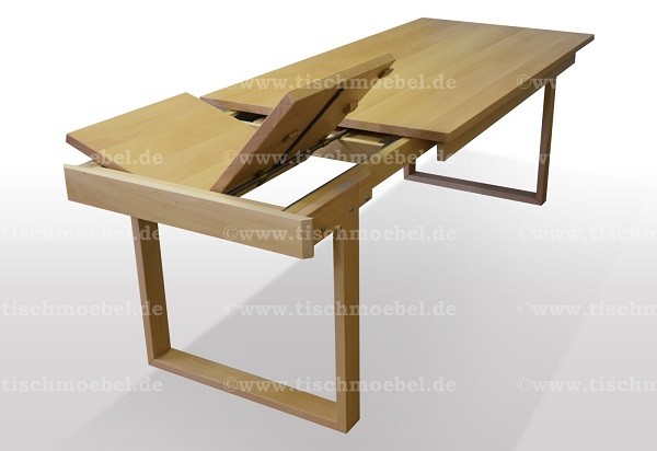Kuechentisch buche massiv ausziehbar