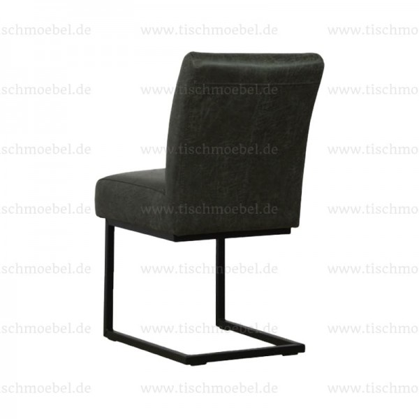 Stuhl Michigan - Freischwinger - industrail Look - Loft Style - Rückansicht