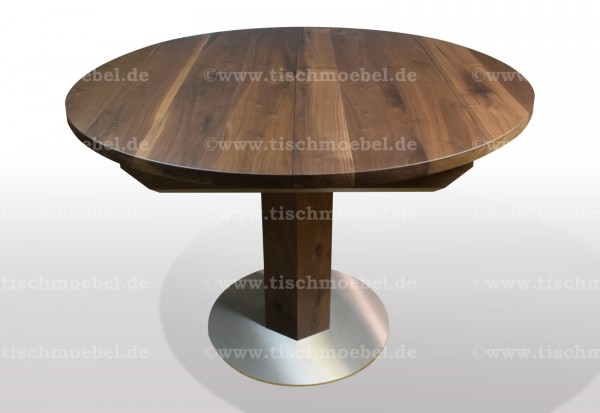 runde Esszimmertische Nussbaum